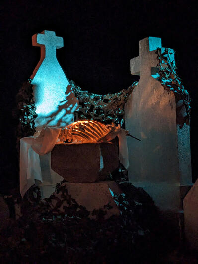 Scene 3, scale lighting exploration