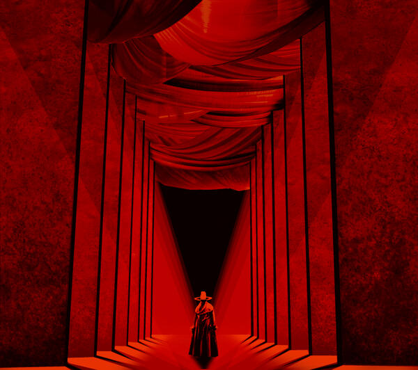 Red death, photoshop render